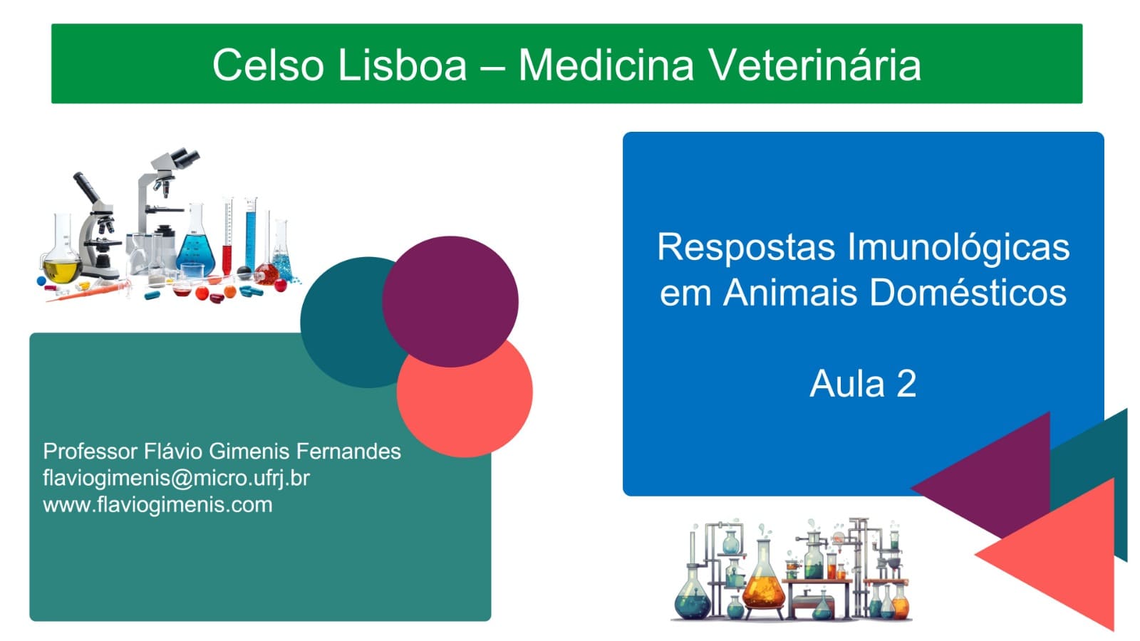 Aula 2 - Disciplina Respostas Imunológicas em Animais Domésticos